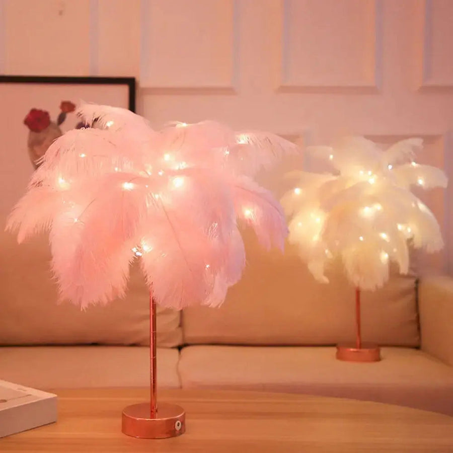 Feather Lamp freeshipping - Decorfaure