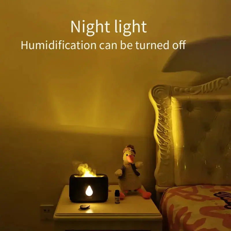 Flame Air Humidifier Lamp freeshipping - Decorfaure