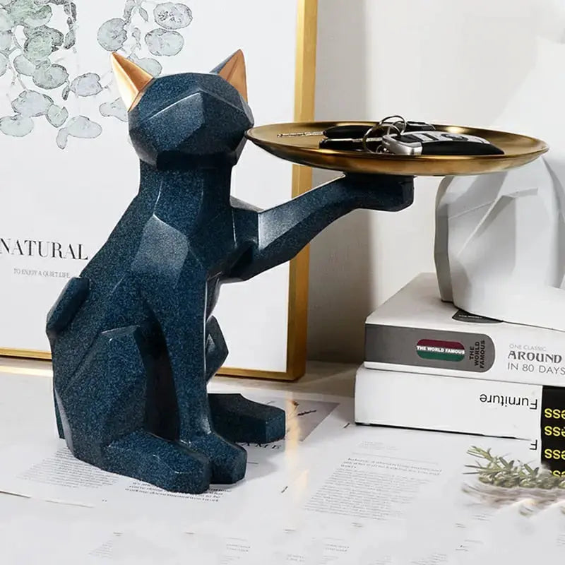 Geometric Cat Tray freeshipping - Decorfaure