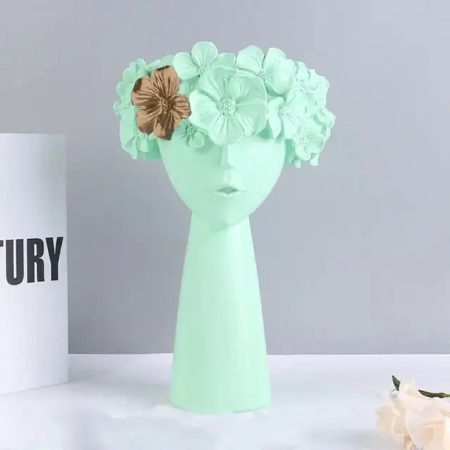 Girl With Golden Flower freeshipping - Decorfaure