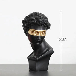 Giuliano de' Medici Gold Accent Statue freeshipping - Decorfaure