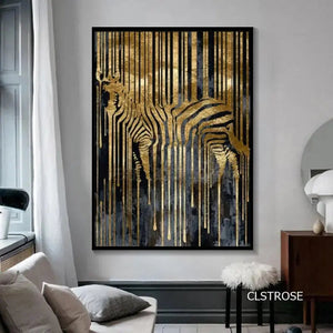 Golden Zebra freeshipping - Decorfaure