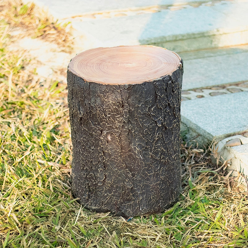 Tree Stump Outdoor Light Decorfaure