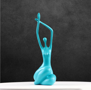 Yoga Woman Sculpture Decorfaure