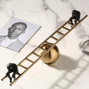 Man On stair Statue Decorfaure