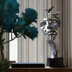 Handcrafted Face Sculptures freeshipping - Decorfaure