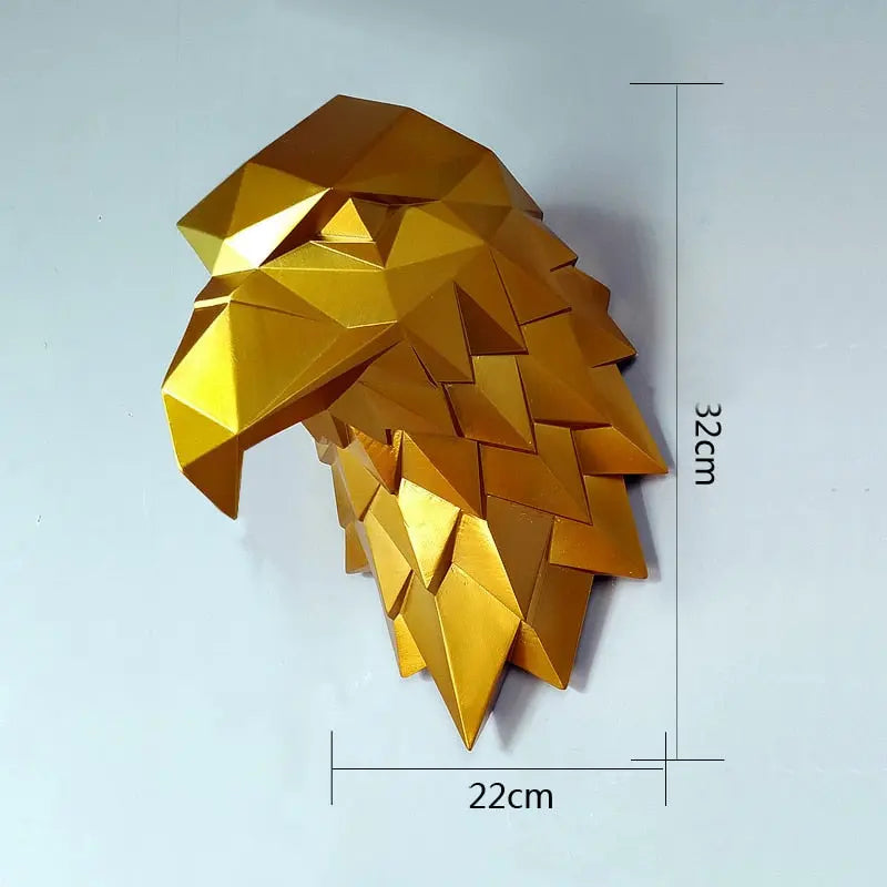 Eagle Head Sculpture Decorfaure