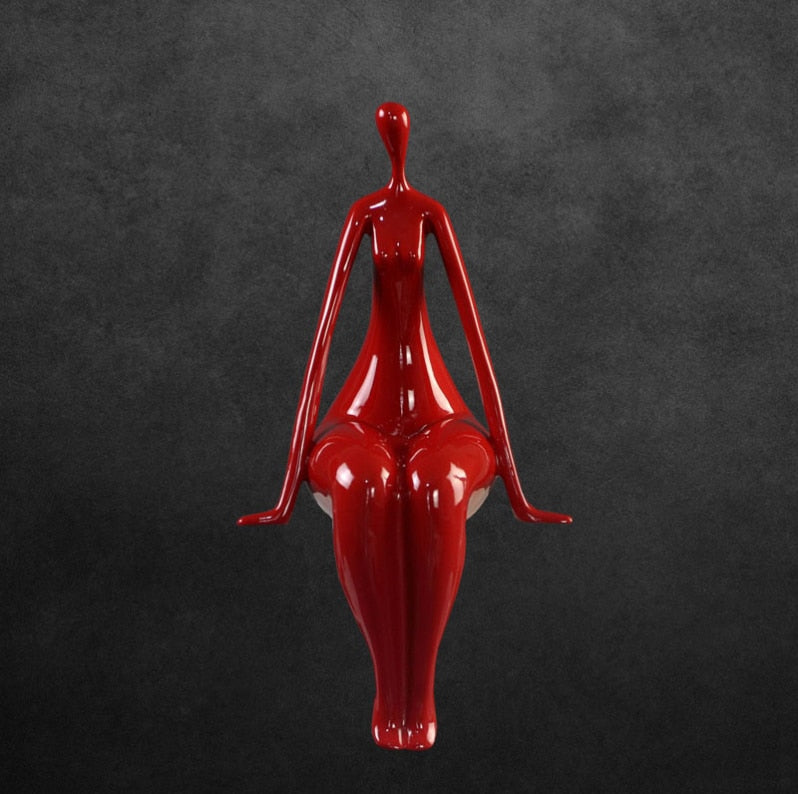 Yoga Woman Sculpture Decorfaure