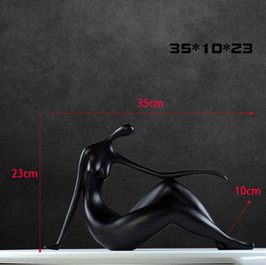 Yoga Woman Sculpture Decorfaure
