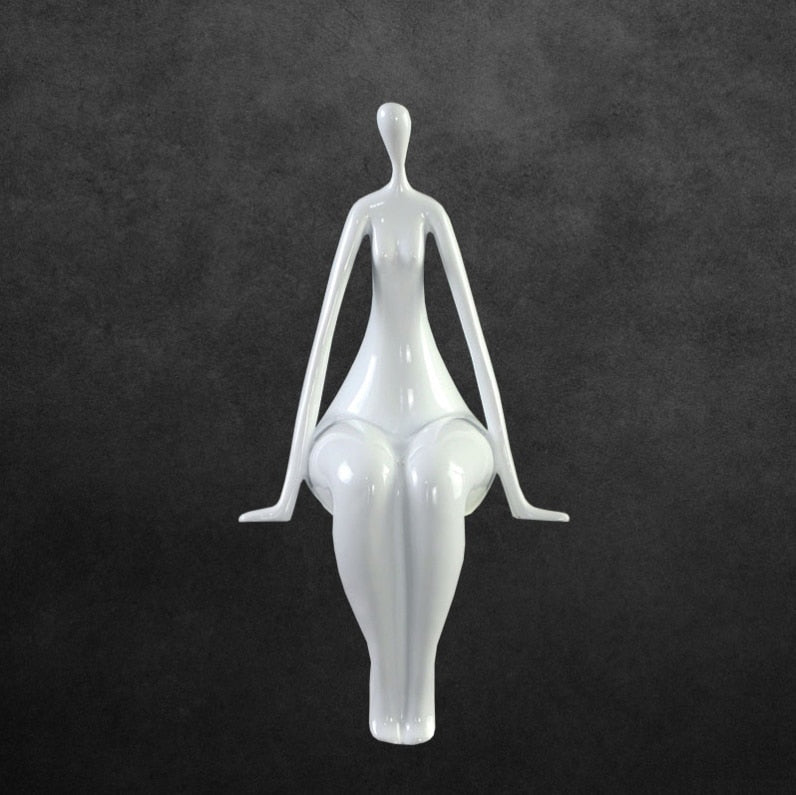 Yoga Woman Sculpture Decorfaure