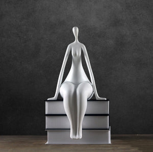 Yoga Woman Sculpture Decorfaure