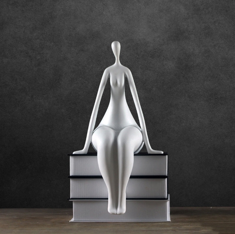 Yoga Woman Sculpture Decorfaure