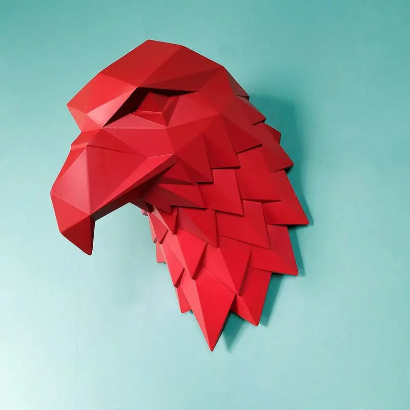 Eagle Head Sculpture Decorfaure