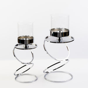 Elegant Metal Candle Holders Decorfaure