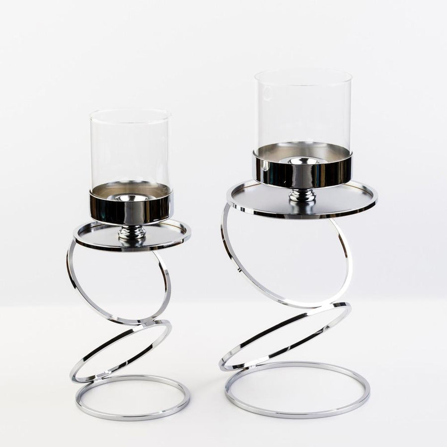 Elegant Metal Candle Holders Decorfaure
