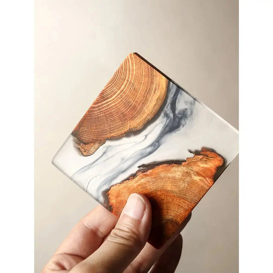 Japanese Wooden Resin Mat freeshipping - Decorfaure