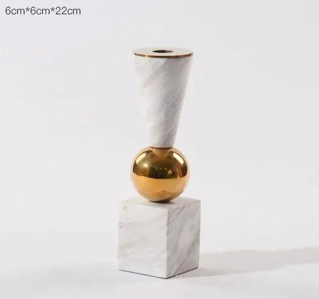 Marble Candle Holder freeshipping - Decorfaure