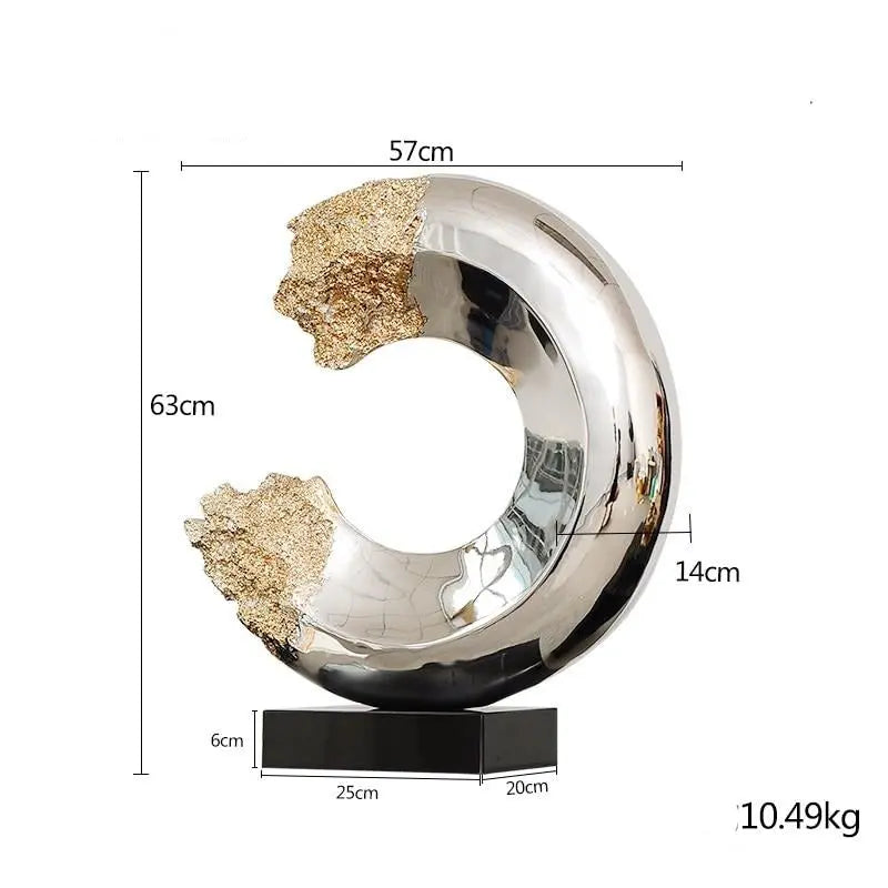 Modern Abstract Sculpture freeshipping - Decorfaure