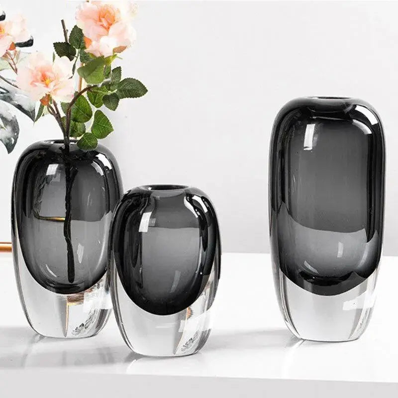 Modern Crystal Vase Decorfaure