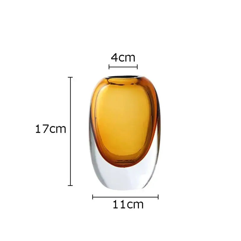 Modern Crystal Vase - Decorfaure