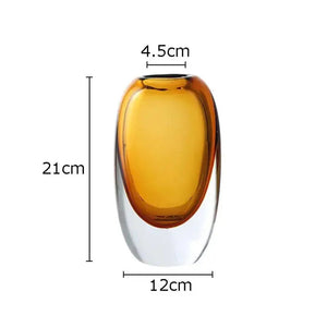 Modern Crystal Vase - Decorfaure