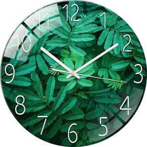 Moderna Glass Wall Clock freeshipping - Decorfaure