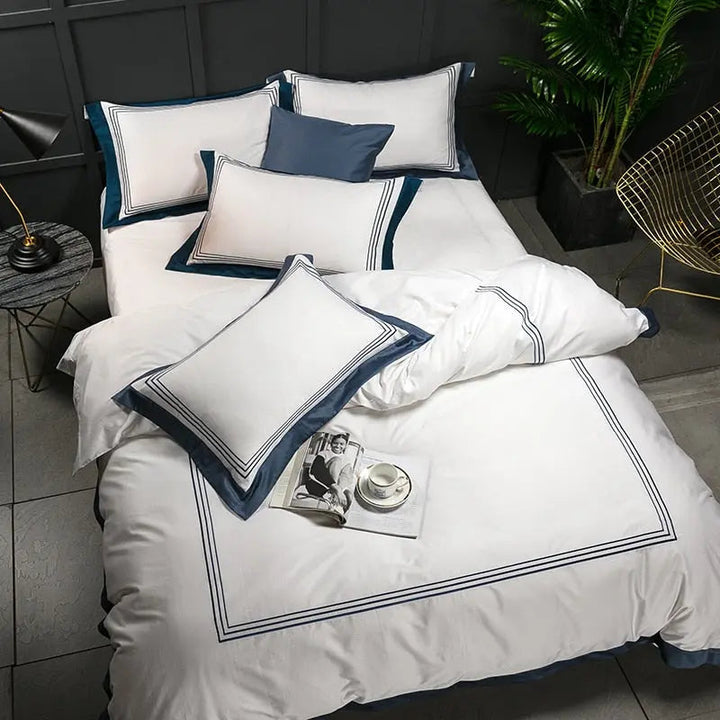 Montague 5* Hotel Luxury Duvet Set freeshipping - Decorfaure