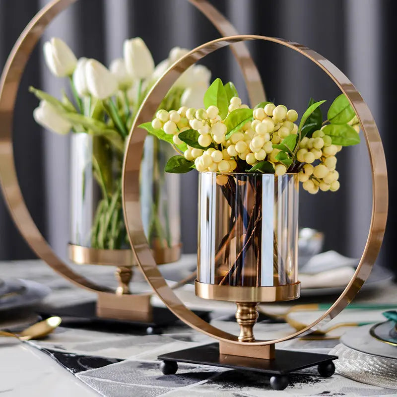 Moon Brass Vase/Candleholder freeshipping - Decorfaure