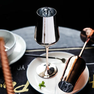 Rose Gold Champagne Flutes freeshipping - Decorfaure