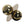 Load image into Gallery viewer, Golden Ball Abstract Ornament Decorfaure
