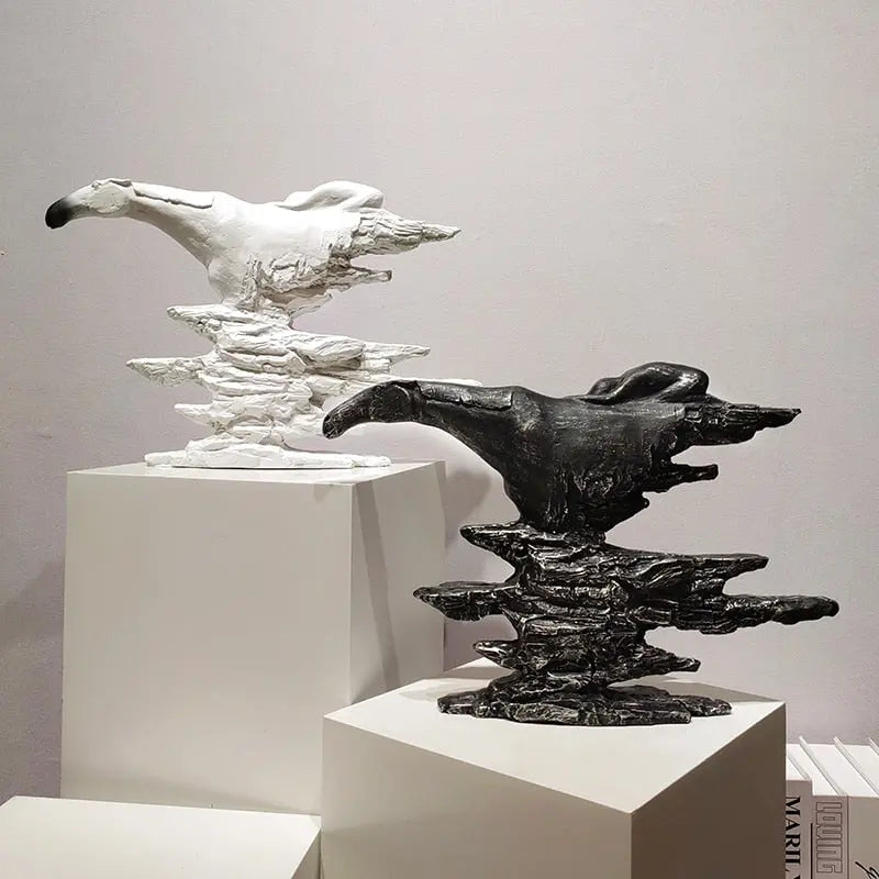 Abstract Horse Statue Decorfaure