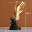 Load image into Gallery viewer, Golden Wings Sculpture Decorfaure UK
