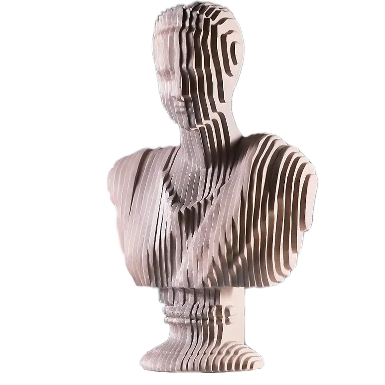 Abstract Fold Sculptures Decorfaure