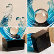 Load image into Gallery viewer, Waves Handmade Sculpture Decorfaure
