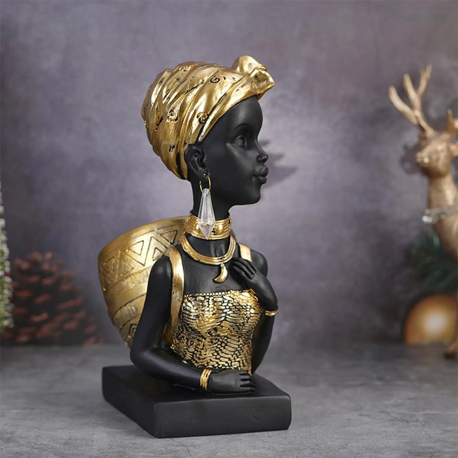 Mili African Art Sculpture Decorfaure