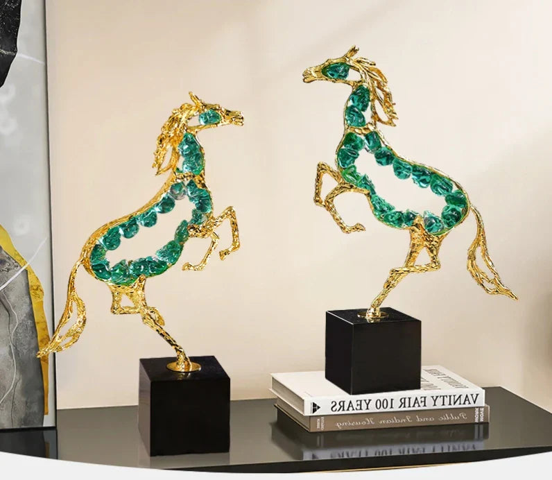 Running Horse Sculpture Decorfaure