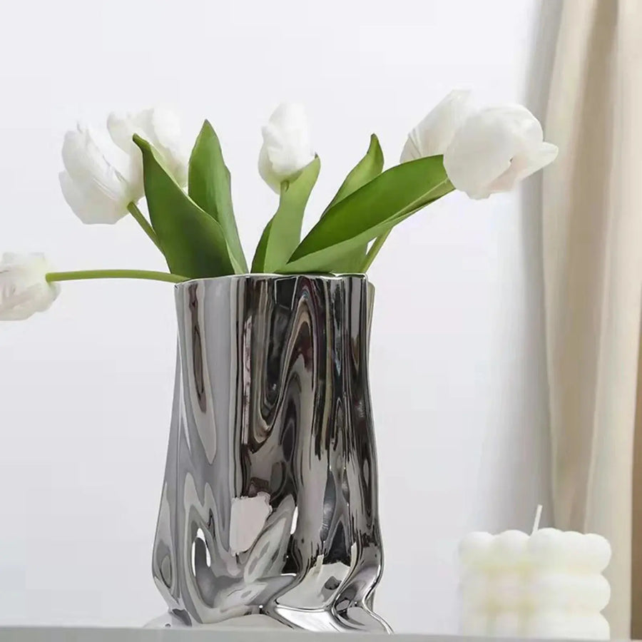 Ceramic Flower Vase Decorfaure
