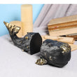 Load image into Gallery viewer, Gold Plated Whale Bookends Decorfaure UK
