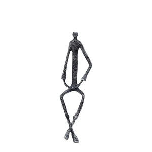 Metal Human Sculpture Decorfaure