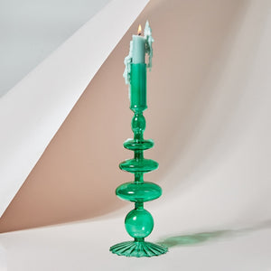 Nordic Glass Candle Holders Decorfaure