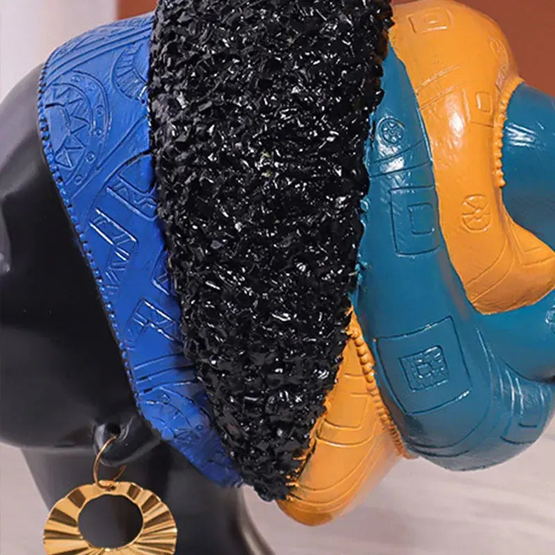 Meera African Lady Sculpture Decorfaure