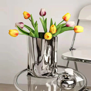Ceramic Flower Vase Decorfaure