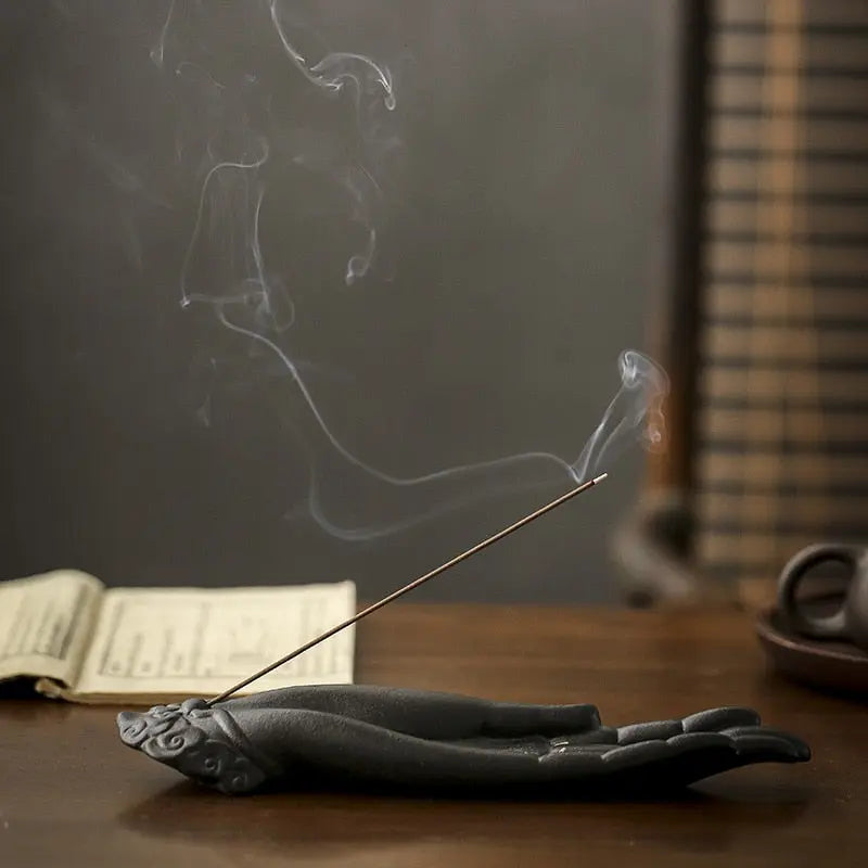 Buddha Hand Incense Burner Decorfaure