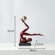 Load image into Gallery viewer, Handstand Gymnast Statue Decorfaure UK
