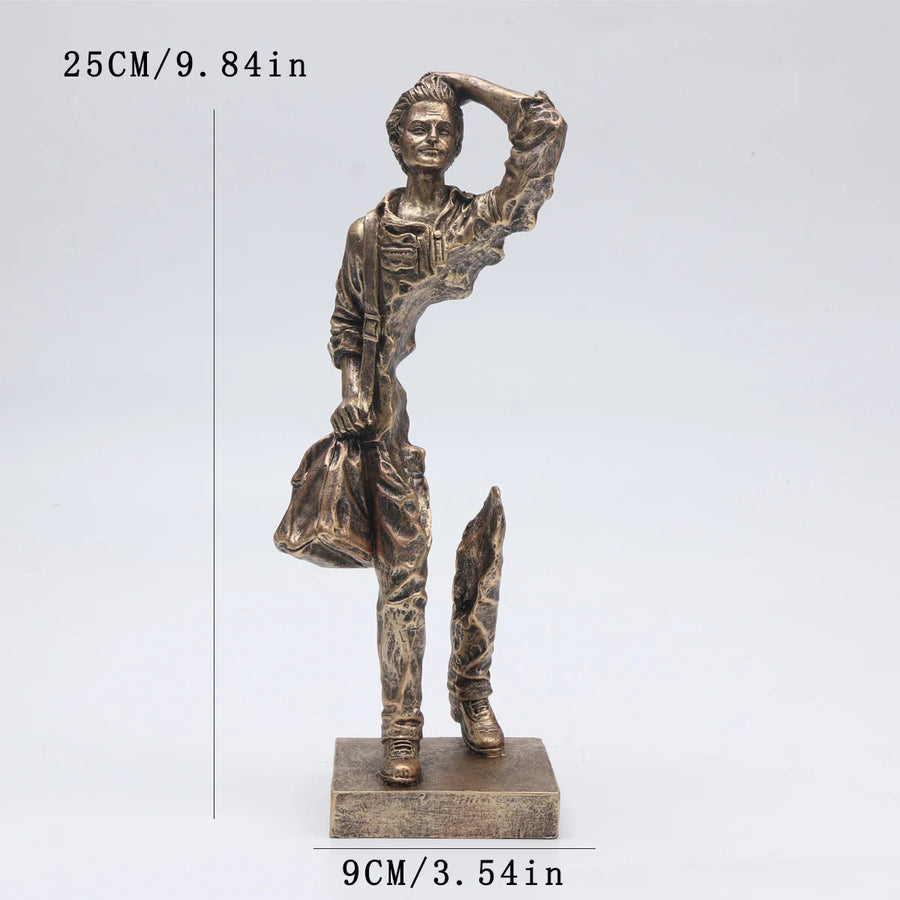 Standing Man Sculpture Decorfaure UK