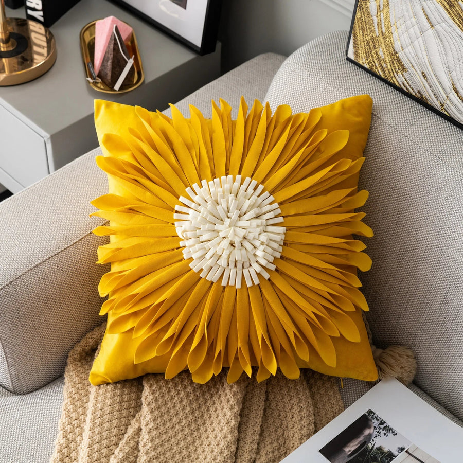 Floral Cushion Cover Decorfaure UK
