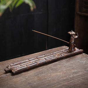 Fisherman Incense Burner Decorfaure