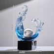 Load image into Gallery viewer, Waves Handmade Sculpture Decorfaure
