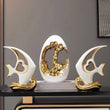 Load image into Gallery viewer, Hollow Egg Sculpture Decorfaure UK

