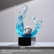 Load image into Gallery viewer, Waves Handmade Sculpture Decorfaure
